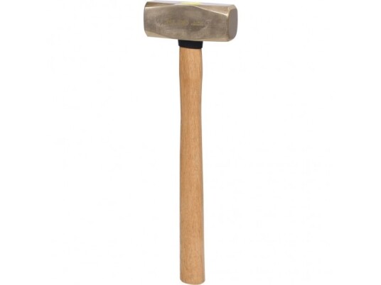 Ks Tools 963.2050, Slegge, Aluminium, Rustfritt Stål, Tre, 95 Mm, 400 Mm, 1,17 Kg