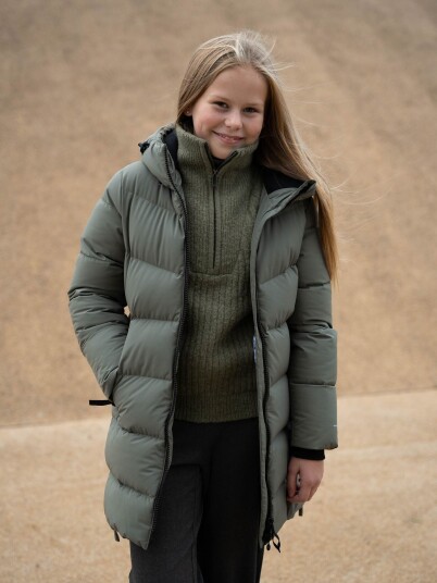 Twentyfour Mode Maya Dunparkas Junior Grønn 128 Twentyfour Mode Maya Dunparkas Junior Grønn 128