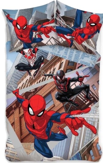 BrandMac Sengetøy – voksenstørrelse 140 x 200 cm – Spiderman 1001044 BrandMac Sengetøy – voksenstørrelse 140 x 200 cm – Spiderman 1001044