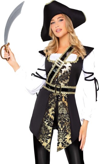 Leg Avenue Buccaneer Piratkostyme til Dame Leg Avenue Buccaneer Piratkostyme til Dame
