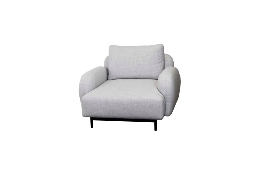 Cane line Aura lounge lenestol Light grey Grå Cane line Aura lounge lenestol Light grey Grå