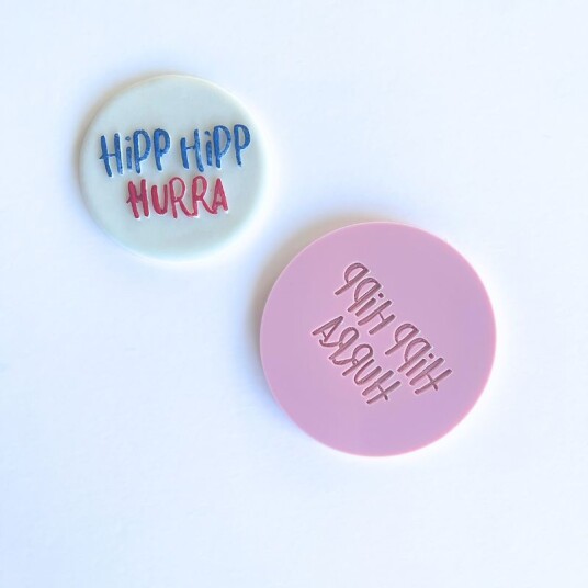 Outboss Stempel Hipp Hipp Hurra 