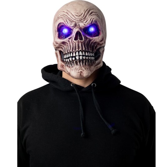 Wicked Costumes Ltd Maske Hodeskalle m/Lys