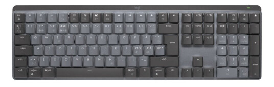 Logitech MX Mechanical Wireless Illuminated Keyboard - nordisk - taktil bryter