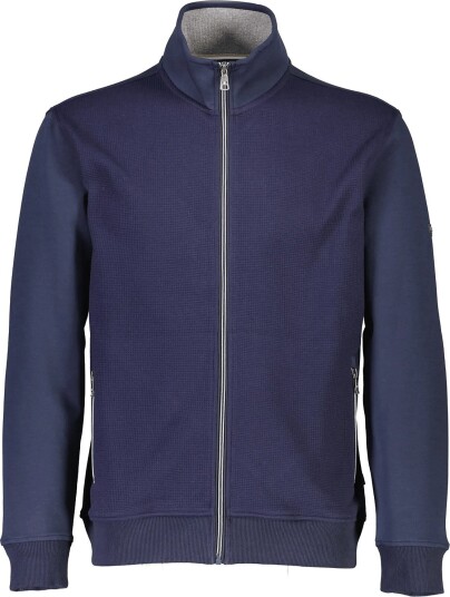 Bison Superflex Structure Sweat Cardigan NAVY L Bison Superflex Structure Sweat Cardigan NAVY L