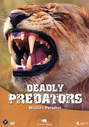 Deadly Predators Wildlife Paradise DVD Deadly Predators Wildlife Paradise DVD