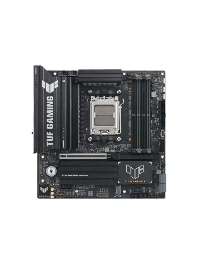 ASUS TUF GAMING B850M-PLUS Hovedkort med WiFi 7 og DDR5 - Micro ATX AM5 ASUS TUF GAMING B850M-PLUS Hovedkort med WiFi 7 og DDR5 - Micro ATX AM5