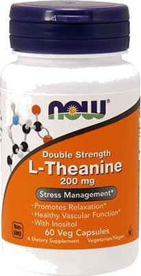 Now Foods L-Theanine 60x200mg Now Foods L-Theanine 60x200mg