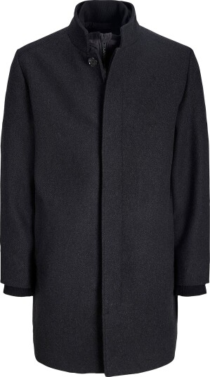 Jack & Jones   Frakk Jjemelton Wool Blend   Grå