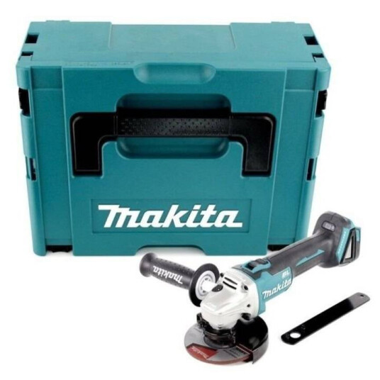 Makita DGA506ZJ Vinkelsliper 18v 125mm Uten Batteri Og Lader