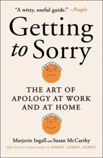 Getting To Sorry Av Marjorie Ingall, Susan Mccarthy