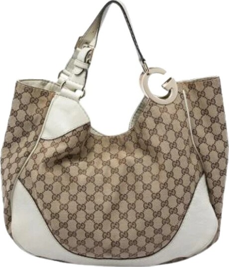 Gucci Vintage Dame Pre owned Beige ONE SIZE, Gucci Vintage Dame Pre owned Beige ONE SIZE,