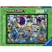 Ravensburger Puslespill 1000 biter Minecraft Mobs