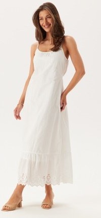 ONLY Onllou Life Emb Strap Ankel Dr Bright White XS