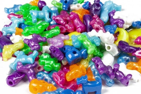 Pearl`N Fun Dyremix Perlemor Bøtte 200G