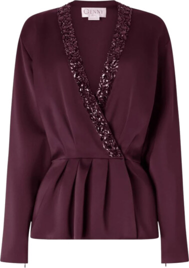 Genny Dame Bluser & Skjorter Rød S,