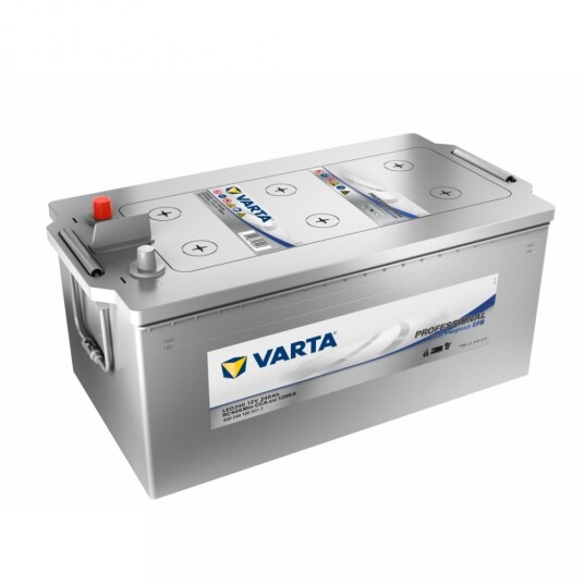 VARTA Fritidsbatteri EFB Batteri 12V 240AH 1200CCA (518x276x220/242mm) +venstre LED240.