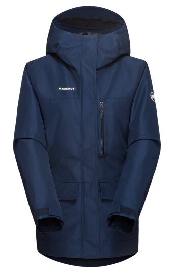 Mammut Fall Line Hs Thermo Hooded Jacket Women Marine S Mammut Fall Line Hs Thermo Hooded Jacket Women Marine S