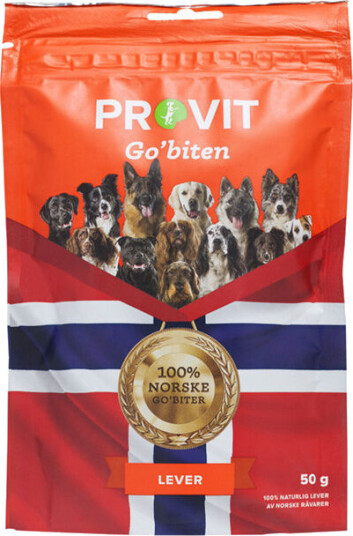 Provit Frysetørket Lever Hundefôr Snacks 50g