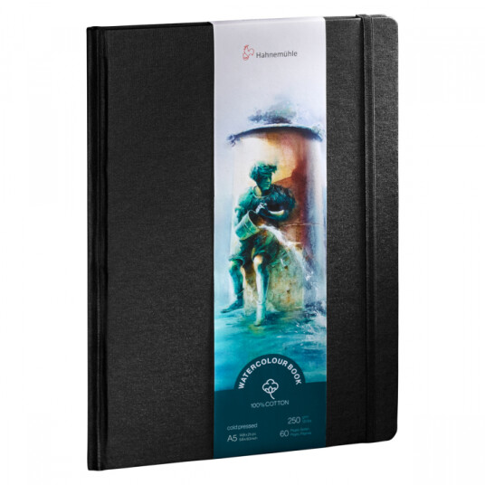 Hahnemühle Watercolour Book Akvarellbok A5 250g Stående Hahnemühle Watercolour Book Akvarellbok A5 250g Stående