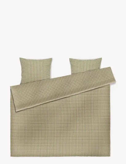 Juna - Bæk&Bølge sengetøy 200x220 cm grønn/soft pink Juna - Bæk&Bølge sengetøy 200x220 cm grønn/soft pink