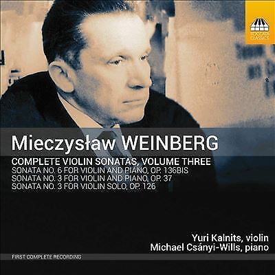 MediaTronixs Michael Cs?nyi-Wills : Weinberg: Complete Violin Sonatas, Vol. CD Pre-Owned