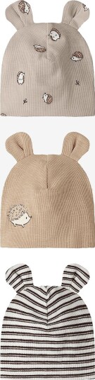 Name It baby Lue Nbnopper Hat Box 3 pack Beige