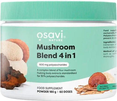 Osavi Mushroom Blend 4 i 1 180 gr Osavi Mushroom Blend 4 i 1 180 gr