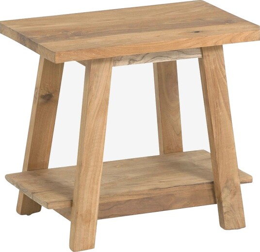 Kave Home Fotskammel Safara Flerfarget