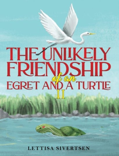 The Unlikely Friendship of an Egret and a Turtle II The Unlikely Friendship of an Egret and a Turtle II