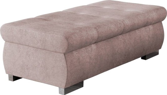Cerys Fotpall 60 cm - Rosa