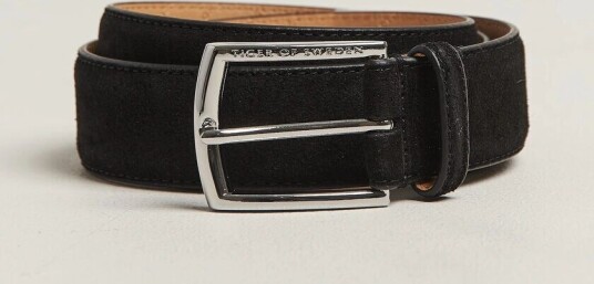Tiger of Sweden Bergstroms Suede Belt Black
