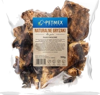 Petmex Lunge Tygge Naturlig Beef 500 G