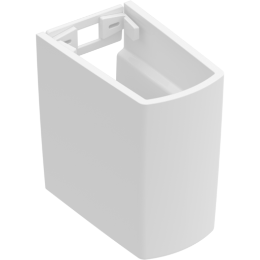 V&B Halvsøyle Hvit med Ceramic Plus