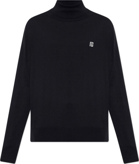 Balmain Herre Strikkevarer Blå S, Balmain Herre Strikkevarer Blå S,