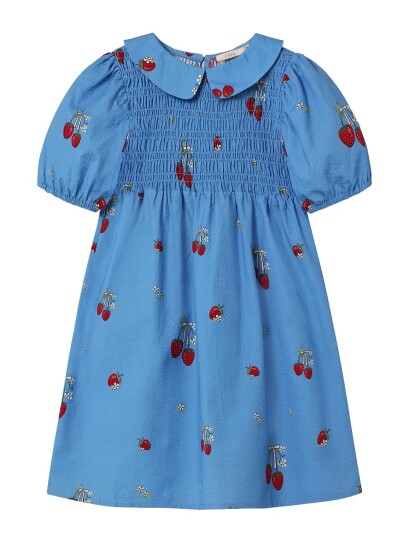 Fliink Elma Ss Dress Blue 92
