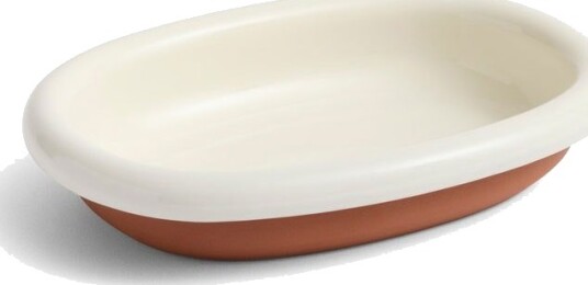 Barro Oval Dish Small Off white Barro Oval Dish Small Off white