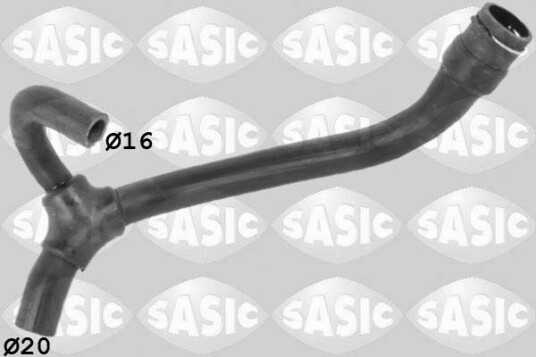 SASIC 3406337 Radiatorslange SASIC 3406337 Radiatorslange