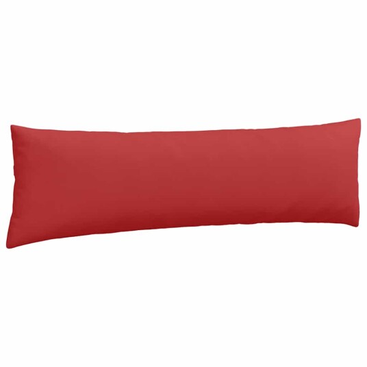 Sofaputer 2 pcs Rød 145 x 40 cm stoff