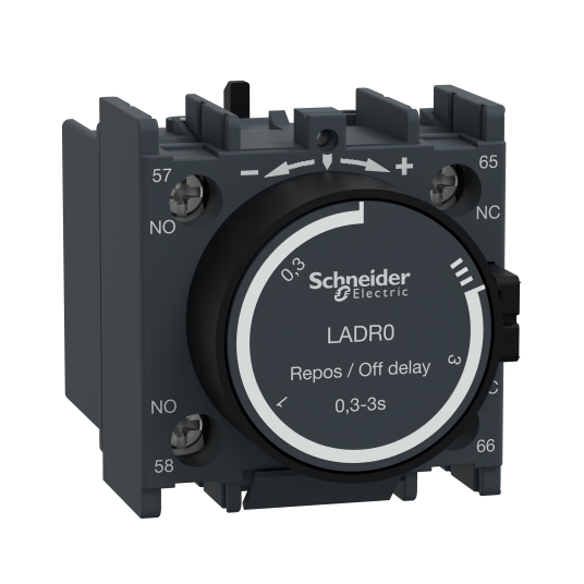 Schneider Electric LADR0 Tidsrelé fraslagsforsinket 0,1 3 s Elfordeling & strømforsyning