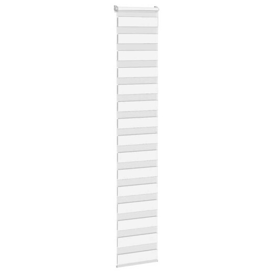  Sebragardin hvit 50x200 cm stoff bredde 45,9 polyester