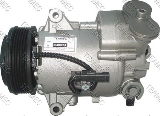 TEAMEC 8600284 AC-kompressor TEAMEC 8600284 AC-kompressor