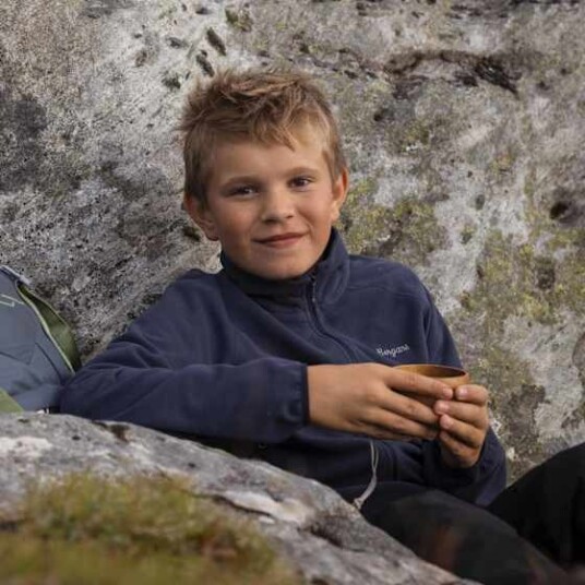 Bergans of Norway Junior Fleece Midlayer Jacket Navy Blue 128