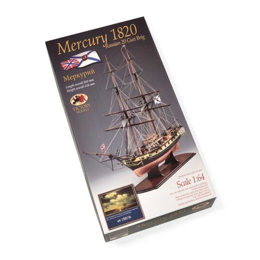 Amati - Mercury Russian Brig 1:64 Amati - Mercury Russian Brig 1:64