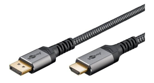 Pro 2m DisplayPort 1.2 til HDMI 2.0 Kabel - Svart