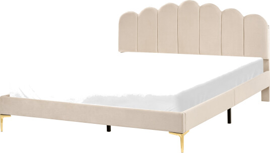 Dobbeltseng Sauvian 160x200 cm Beige