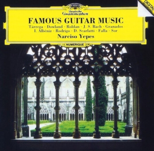 Narciso Yepes Famous Guitar Music CD