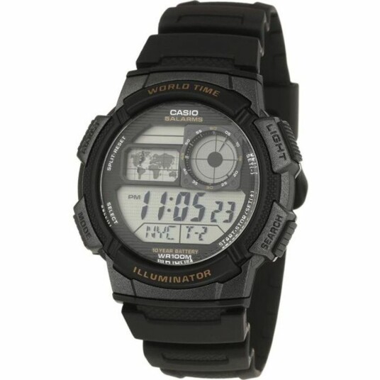 Casio Vintage AE-1000W-1AVEF - Herre - 45 mm - Digitalt - Kvarts urverk - Plexiglas