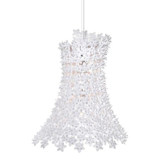 Kartell Bloom Taklampe Hvit