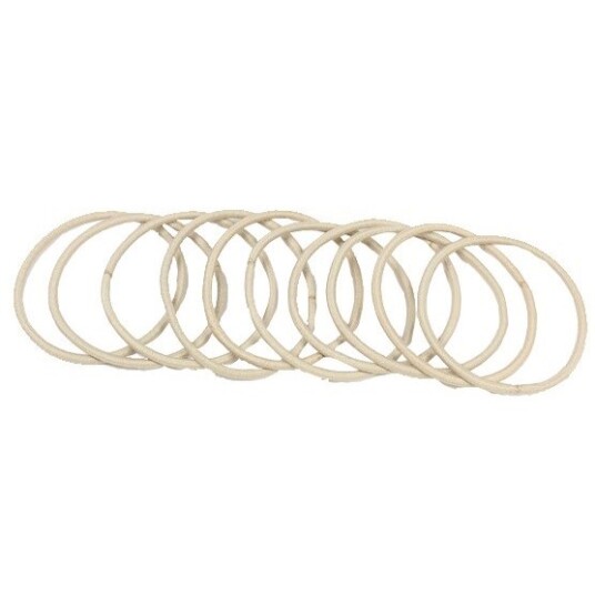 By Lyko Hair Ties 10 pcs Beige